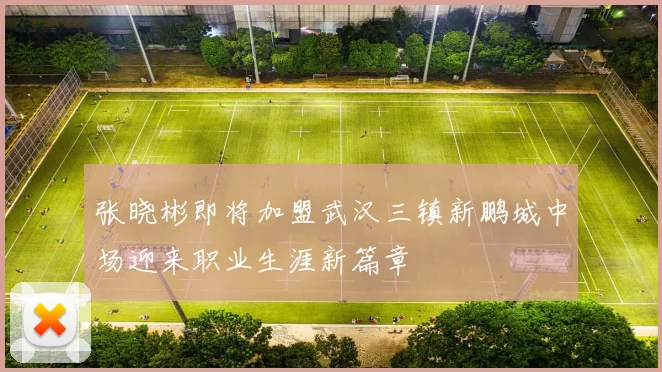 张晓彬即将加盟武汉三镇新鹏城中场迎来职业生涯新篇章